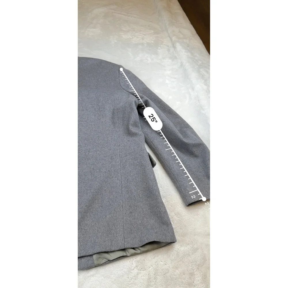Men's diBenedetto Jerry‎ Leonard Big Tall Gray Wool Blend Blazer Jacket